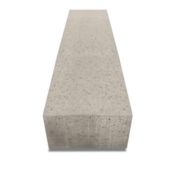 Oud hollandse zitelement recht 200x60x40 greige