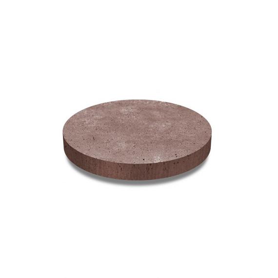 Oud hollandse tegel rond 60x60x7 roodbruin