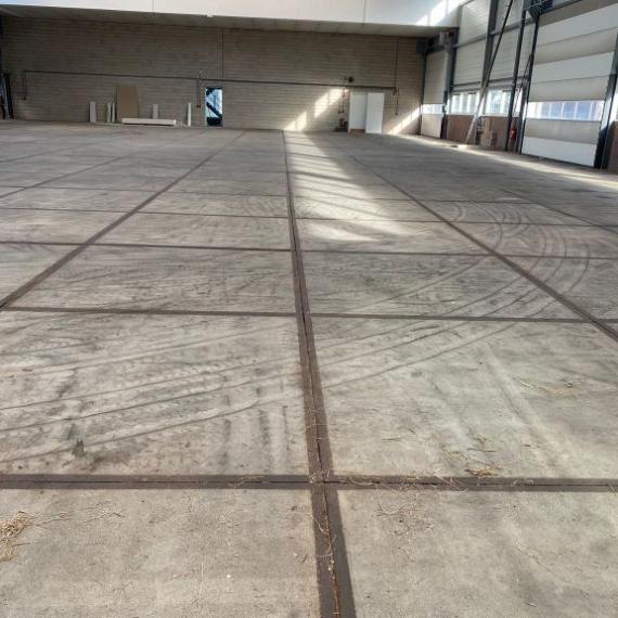 Gebruikte stelconplaat 200x200x14 cm MH A- Keus Spankeren