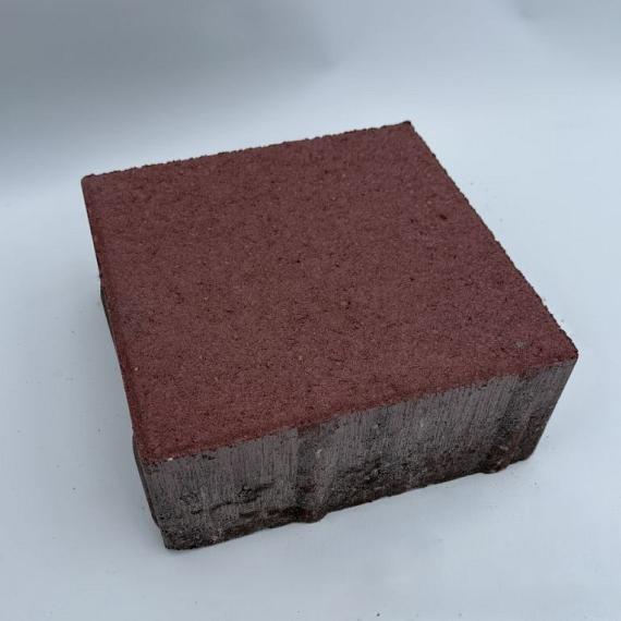DBS 20x20x8 cm rood (mini-facet, met deklaag)