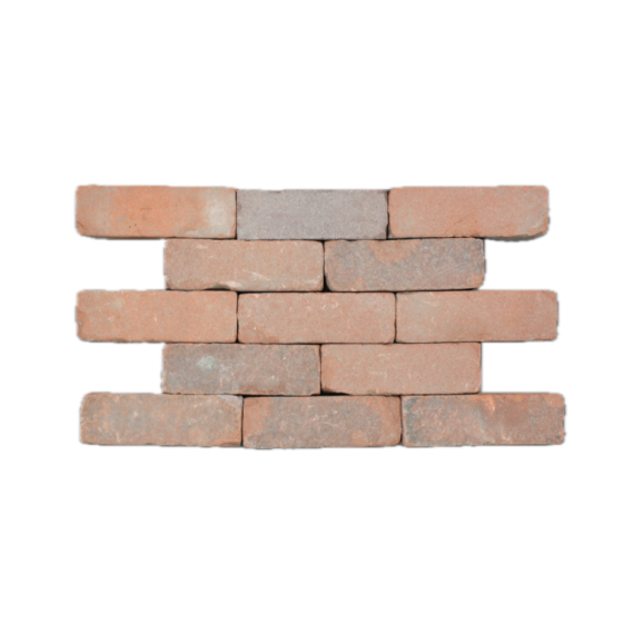 Oude gebakken dikformaten Liemers bruin-rood (op pallets)