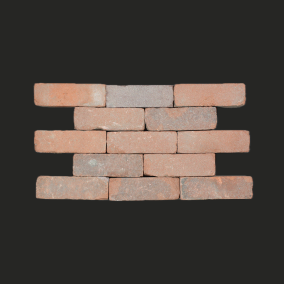 Oude gebakken dikformaten Liemers bruin-rood (op pallets)