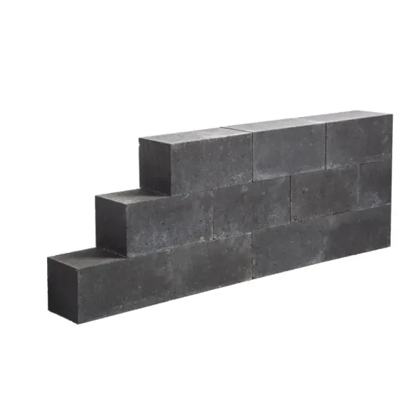 Hf linea block black 15x15x45cm