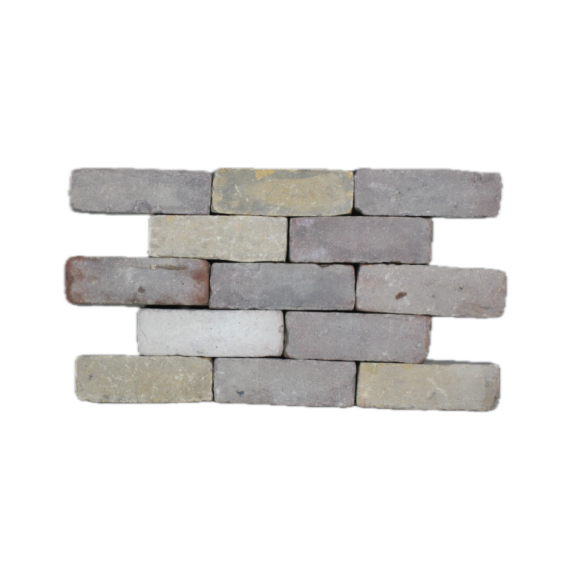 Oude gebakken dikformaten Deventer genuanceerd (op pallets)