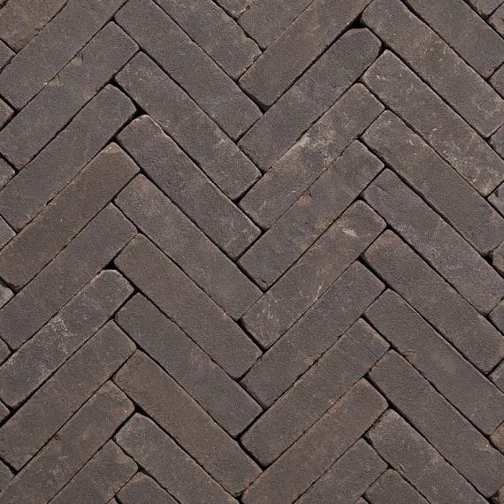 UWF65 Preston bruin/zwart getrommeld