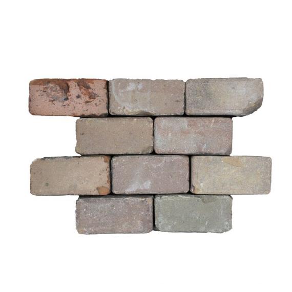 Oude gebakken keiformaten Miste (op pallets)