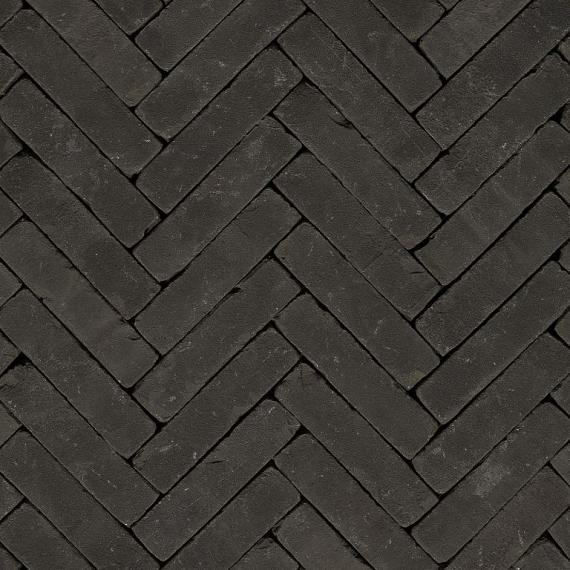 WF80 Nero zwart bezand Getrommeld