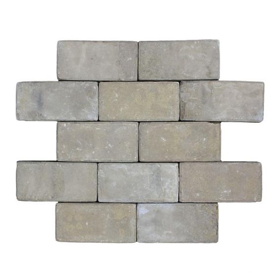 Oude gebakken keiformaten Brons (op pallets)