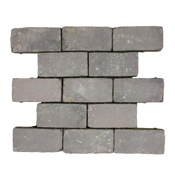 Oude gebakken keiformaten Mangaan (op pallets)