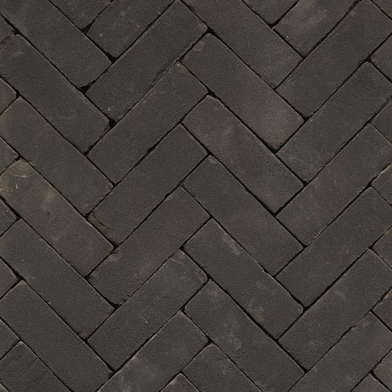 DF80 Nero zwart bezand Getrommeld