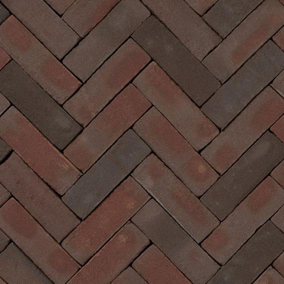 UDF65 Ruston paars/rood strak