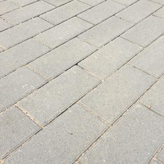 BSS 20x10x6 cm grijs (met facet en deklaag)