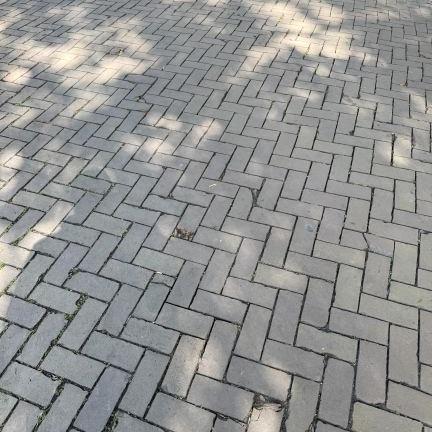 Oude gebakken platdikformaten Laren Brons (losgestort)