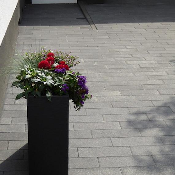 Vezano 30x15x8 cm zwart (mini-facet, met deklaag)