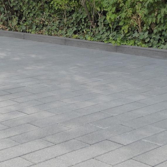 Vezano 40x15x8 cm zwart kristaleffect (mini-facet, met deklaag)