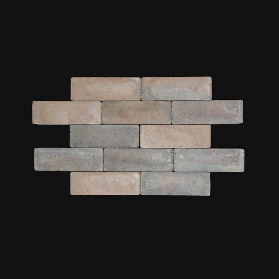 DF 21x7x8 cm bruin-zwart (zonder facet, met deklaag)