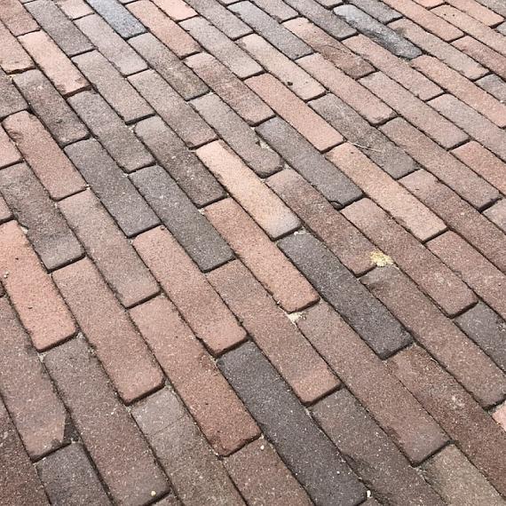 Gebakken Waalformaat Aerdt Rood - Bruin Getrommeld