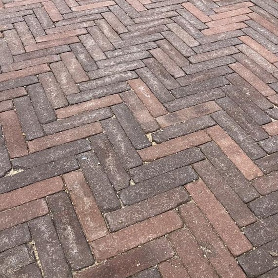 Gebakken Waalformaat Spijk Rood - Bruin Getrommeld