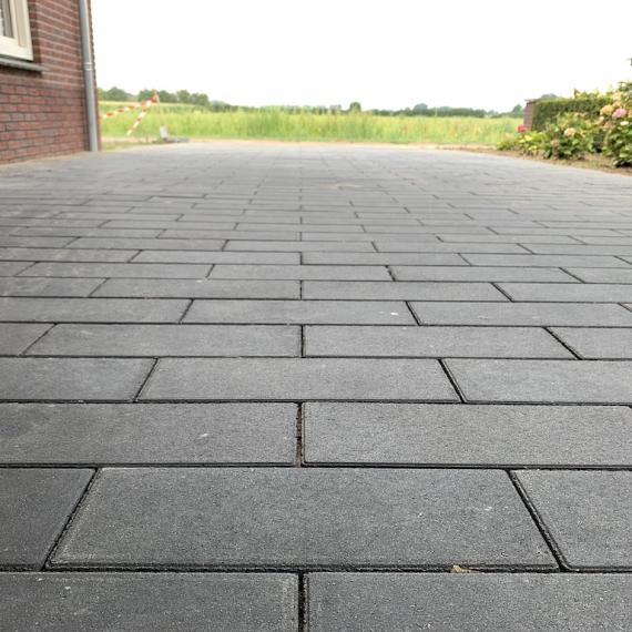 Vezano 40x15x8 cm zwart (mini-facet, met deklaag)