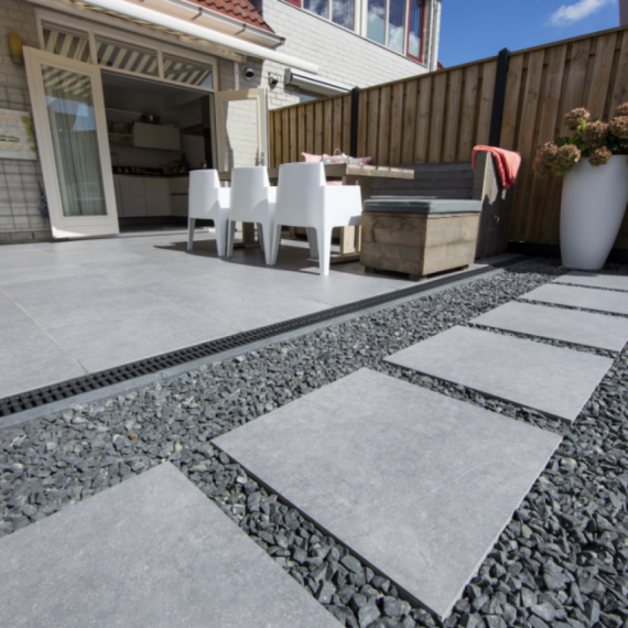 GeoCeramica® 120x30x4 Impasto Grigio