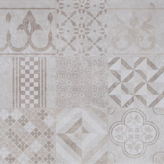 GeoCeramica topplaat Mosaik Beige 60x60x1 cm