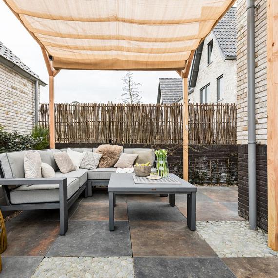 GeoCeramica 80x80x4 Corten Steel