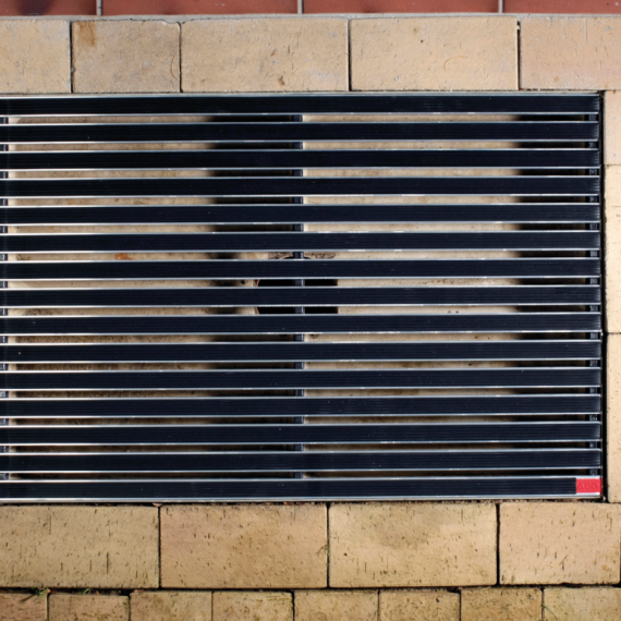 ACO schoonlopermat rubberstroken 60x40 cm