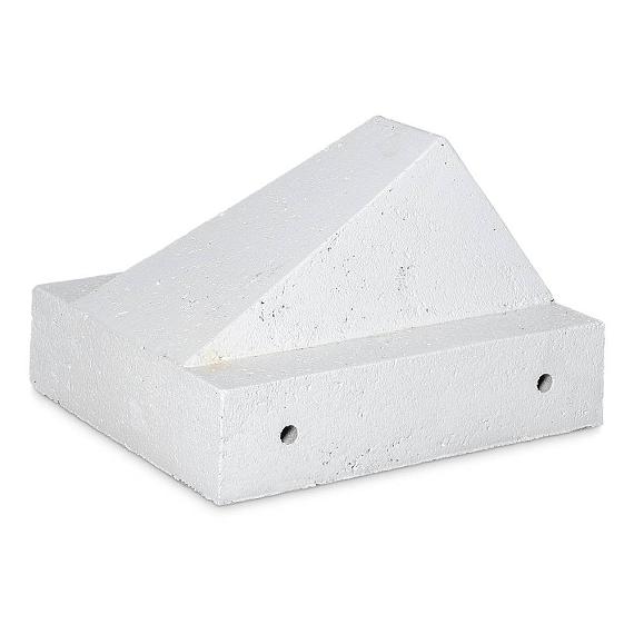 Schrikblok 60x50x40 cm wit