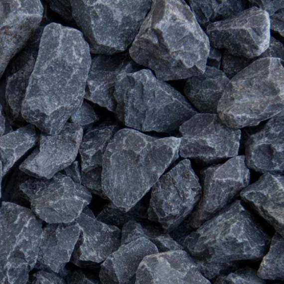 Basalt split antraciet 22-32 bigbag 500 kg