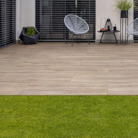 Keramische tegel TwentyGres Parket 120x30x2 cm Tortora