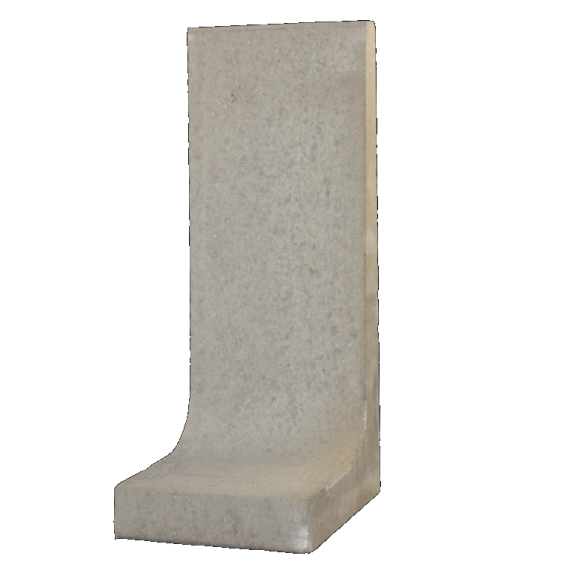 L-Element 100x50x40 cm grijs