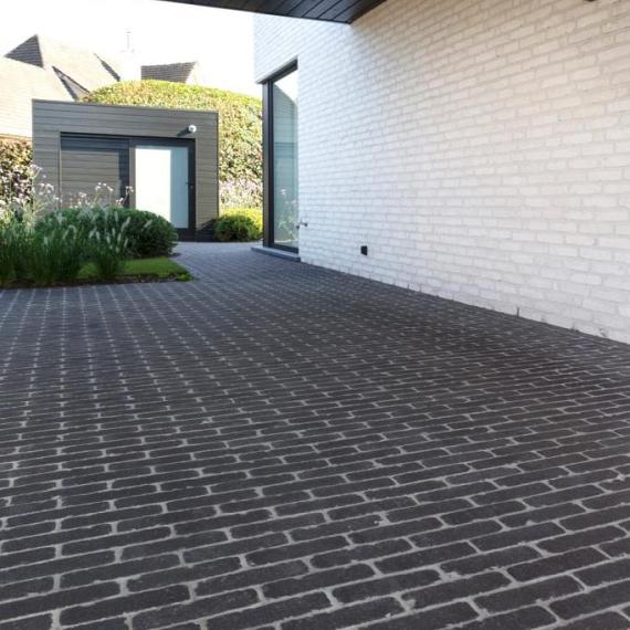UWF60 Ares zwart bezand Getrommeld
