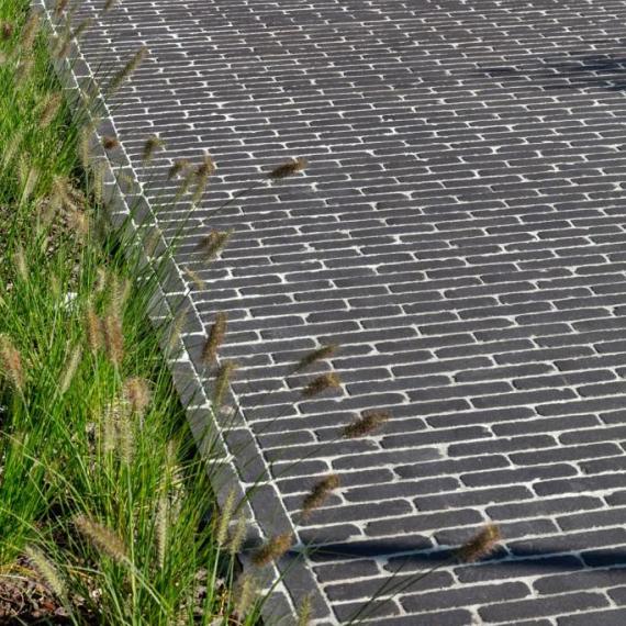 UWF60 Ares zwart bezand Getrommeld
