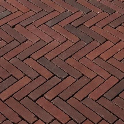 WF60 Novara Antica gebakken waalformaat rood bruin genuanceerd