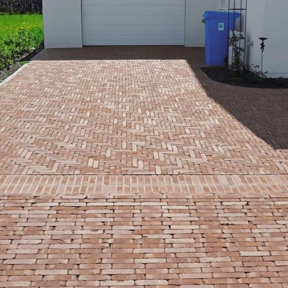 WF60 Roma Antica gebakken waalformaat rood genuanceerd