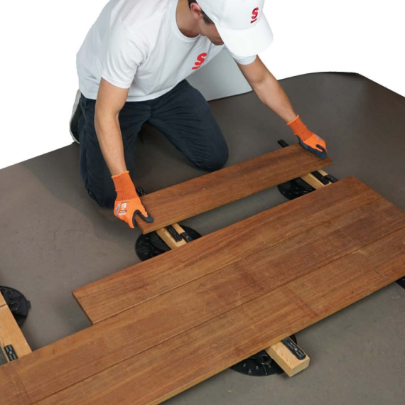 Vlonderstick 275x20x10 cm tbv blindmontage planken