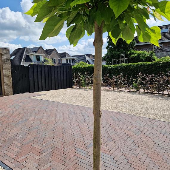 Dikformaat XL 28x7x8 cm oud emmen