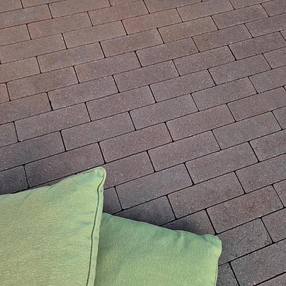 Dikformaat strak 21x7x8 cm mangaan komo