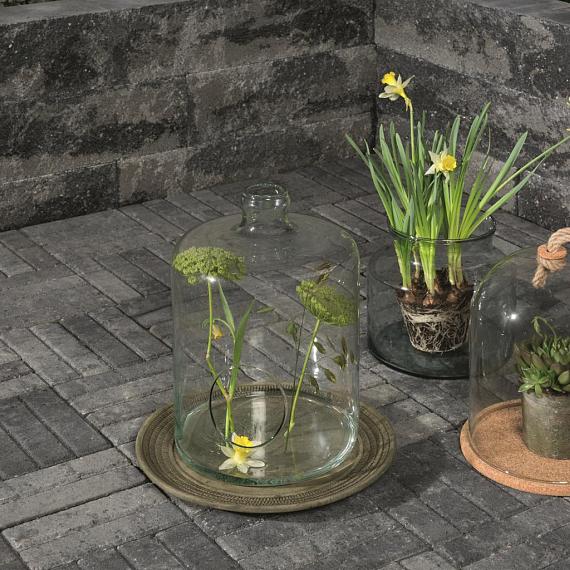 Splitrock xl 15x15x60 cm 2.0 grijs/zwart