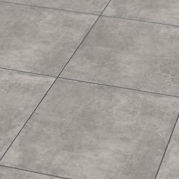 Vol Keramische Tegel, Betonlook 80x80x3 Cm, Grijs