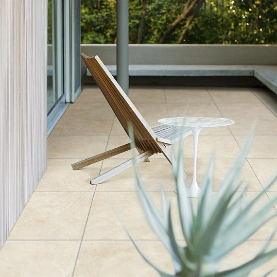 Robusto Ceramica 3.0 Lime Beige 80x80x3 Cm