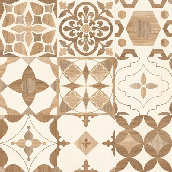 GeoCeramicaÆ 60x60x4 Mywood Decora