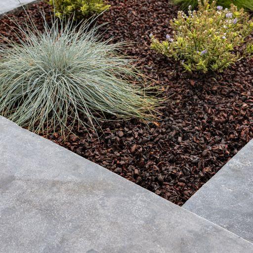 Afdekplaat blue moon rockface 100x35x4 cm. 3 ruwe zijdes + waterkering