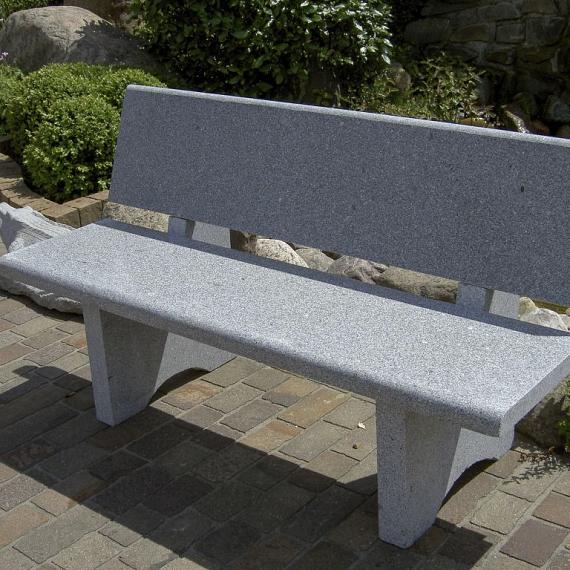 Gran, bank basic met rugleuning
