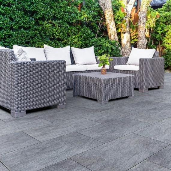 Cerasun Trentino nero 40x80x4 cm