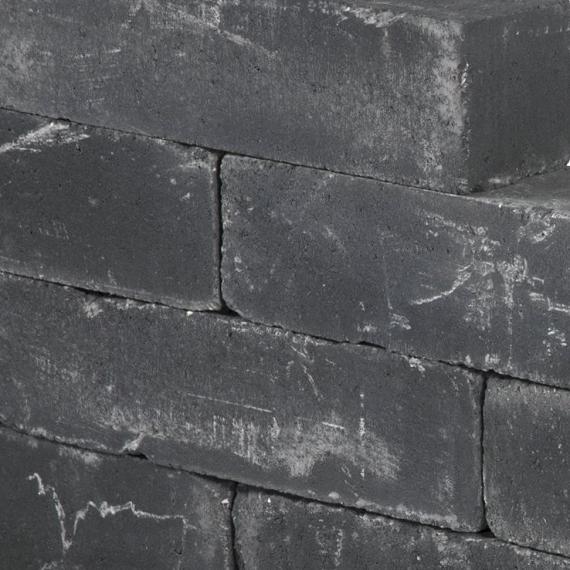 Blockstone black 15x15x30cm