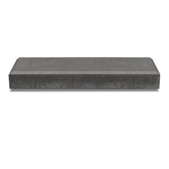 Oud Hollandse betonbiels 100x20x12 cm antraciet
