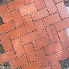 Oud gebakken keiformaten Sassenheim (op pallets)