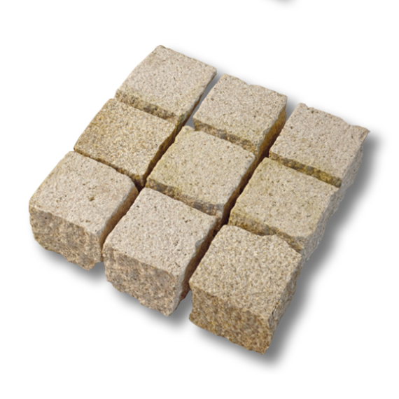 Graniet kinderkoppen 8x9x20 cm rustiek