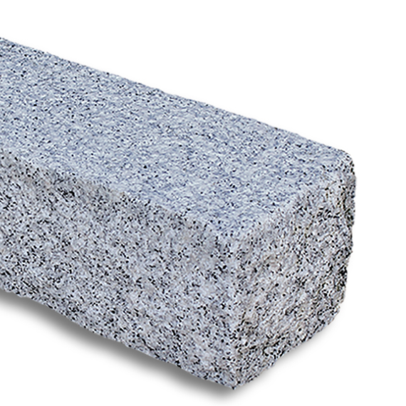 Graniet stapelblokken 12x12x50 cm rustiek